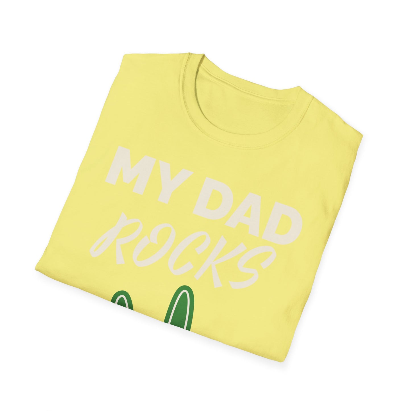My Dad Rocks Unisex T-Shirt - Perfect Gift for Father's Day