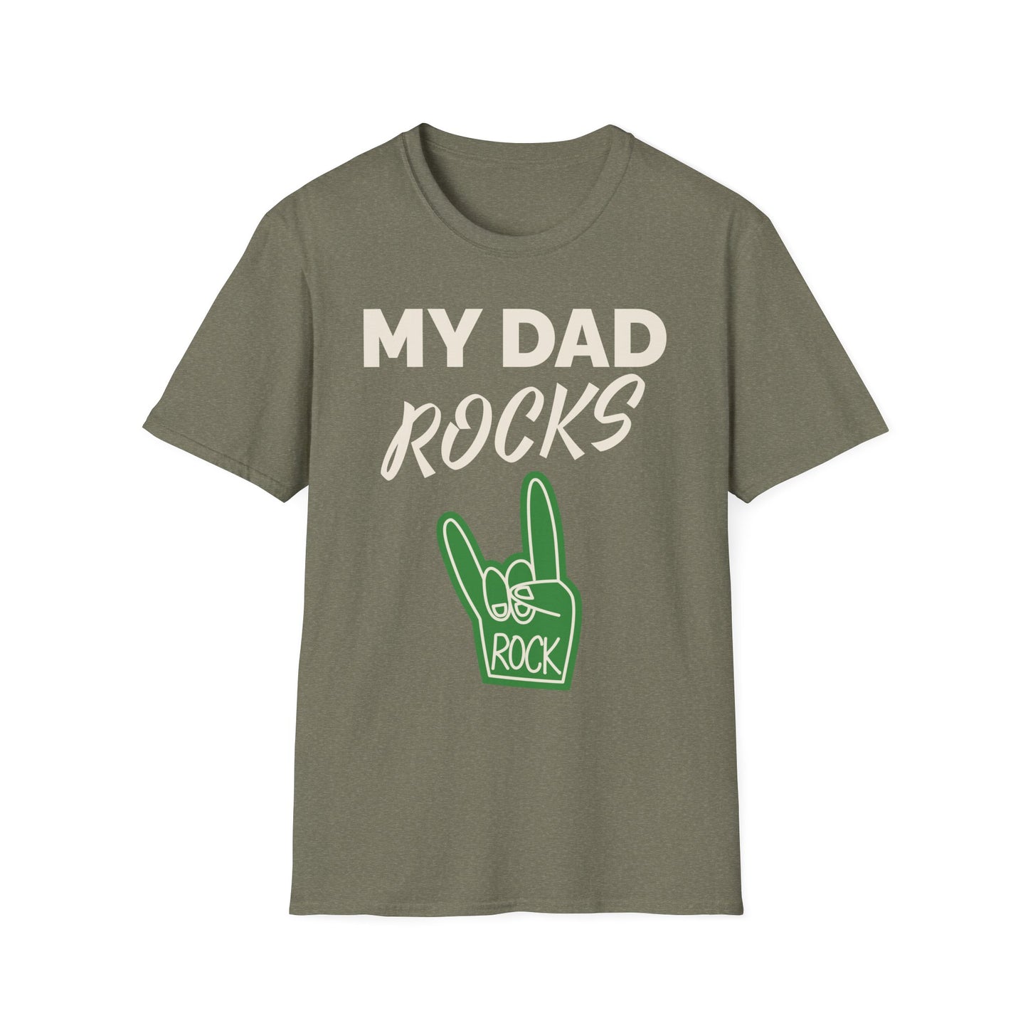 My Dad Rocks Unisex T-Shirt - Perfect Gift for Father's Day