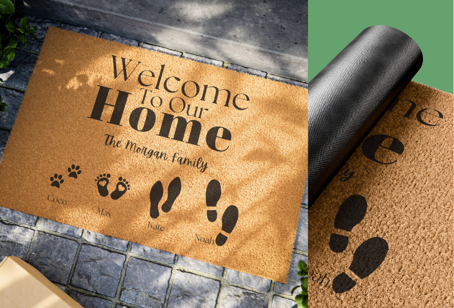 Custom Family Doormat