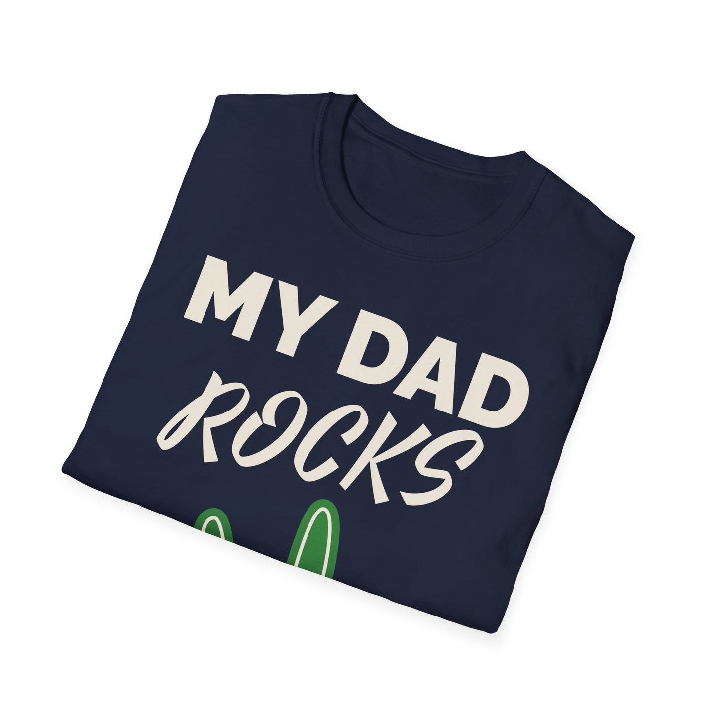 My Dad Rocks Unisex T-Shirt - Perfect Gift for Father's Day