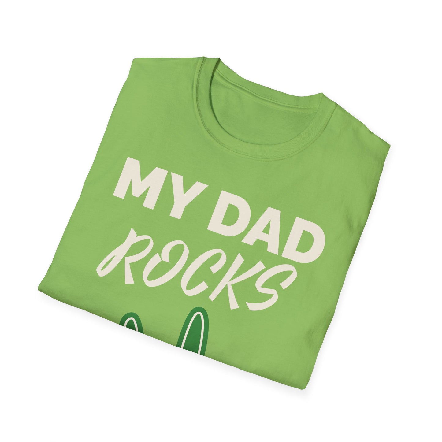 My Dad Rocks Unisex T-Shirt - Perfect Gift for Father's Day