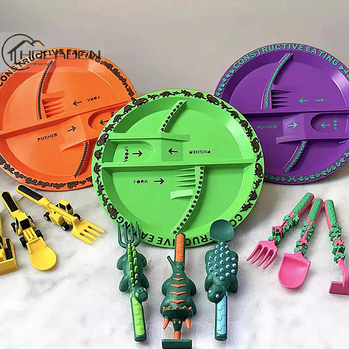 Dinosaur Combo Cutlery Set for Kids and Toddlers