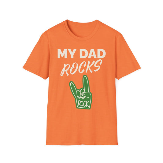 My Dad Rocks Unisex T-Shirt - Perfect Gift for Father's Day