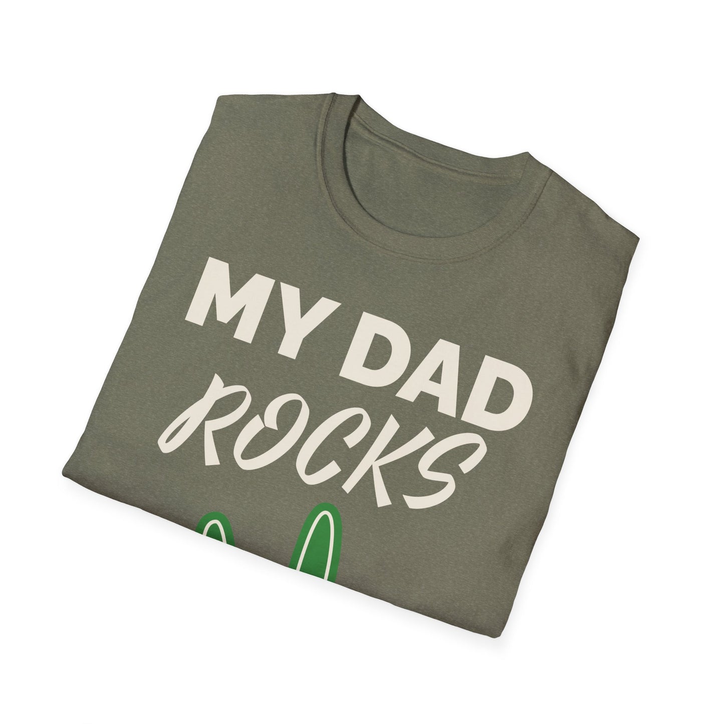 My Dad Rocks Unisex T-Shirt - Perfect Gift for Father's Day