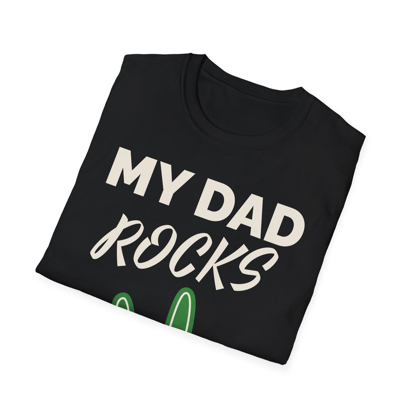 My Dad Rocks Unisex T-Shirt - Perfect Gift for Father's Day