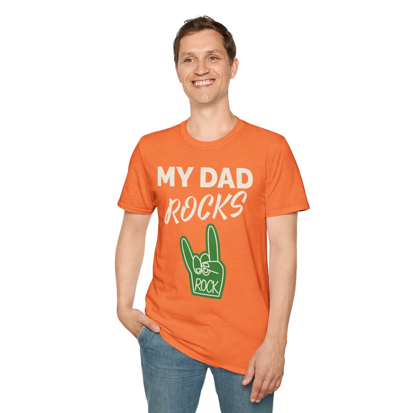 My Dad Rocks Unisex T-Shirt - Perfect Gift for Father's Day