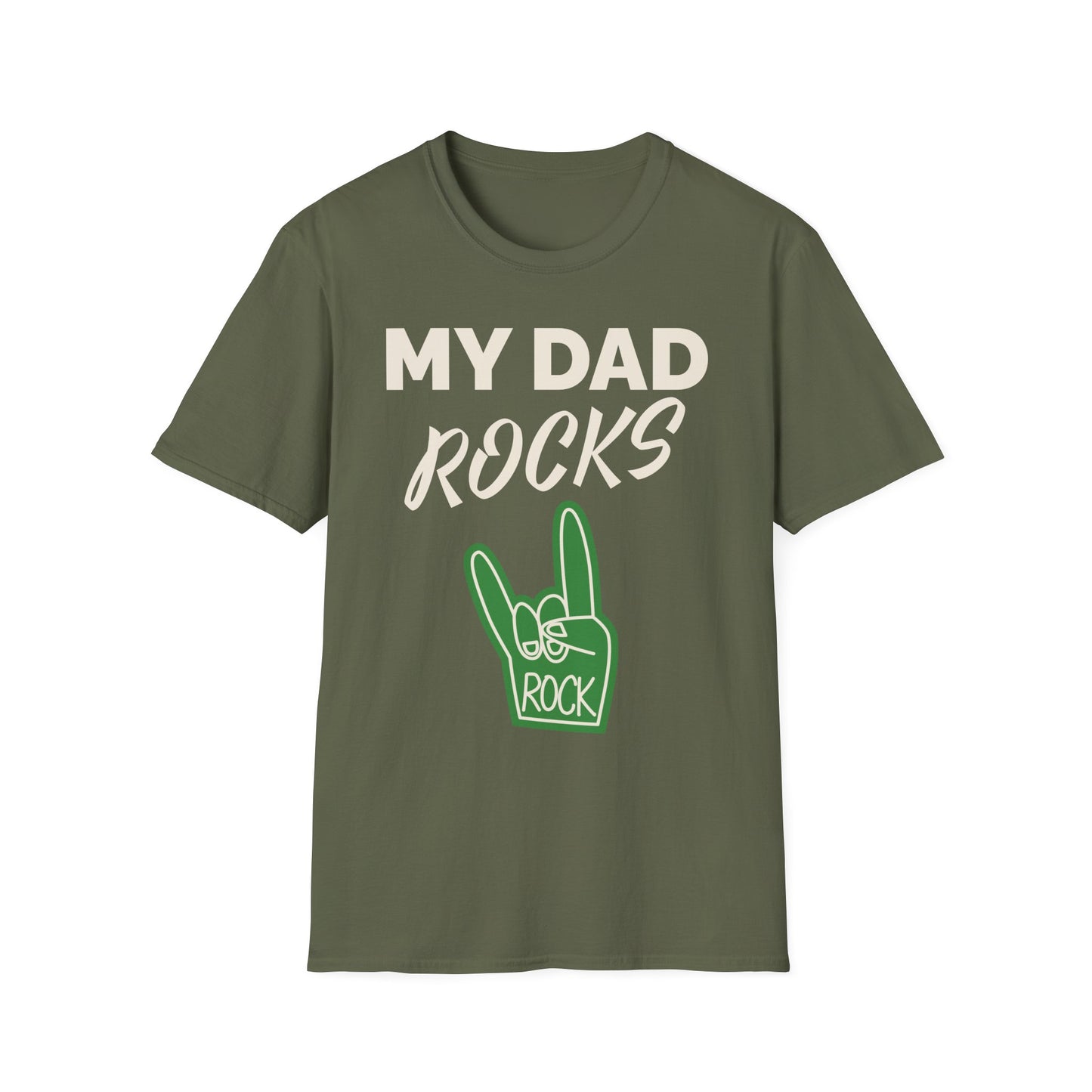 My Dad Rocks Unisex T-Shirt - Perfect Gift for Father's Day