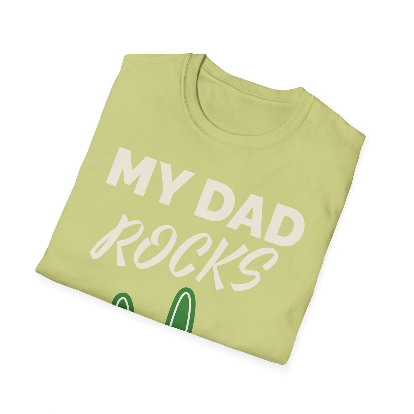 My Dad Rocks Unisex T-Shirt - Perfect Gift for Father's Day
