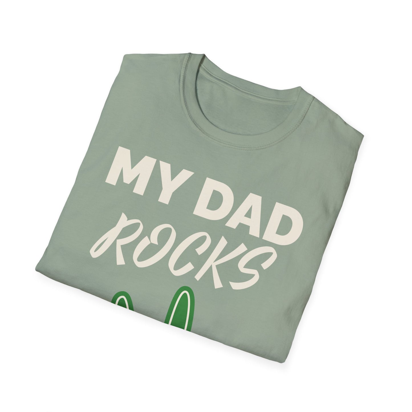 My Dad Rocks Unisex T-Shirt - Perfect Gift for Father's Day