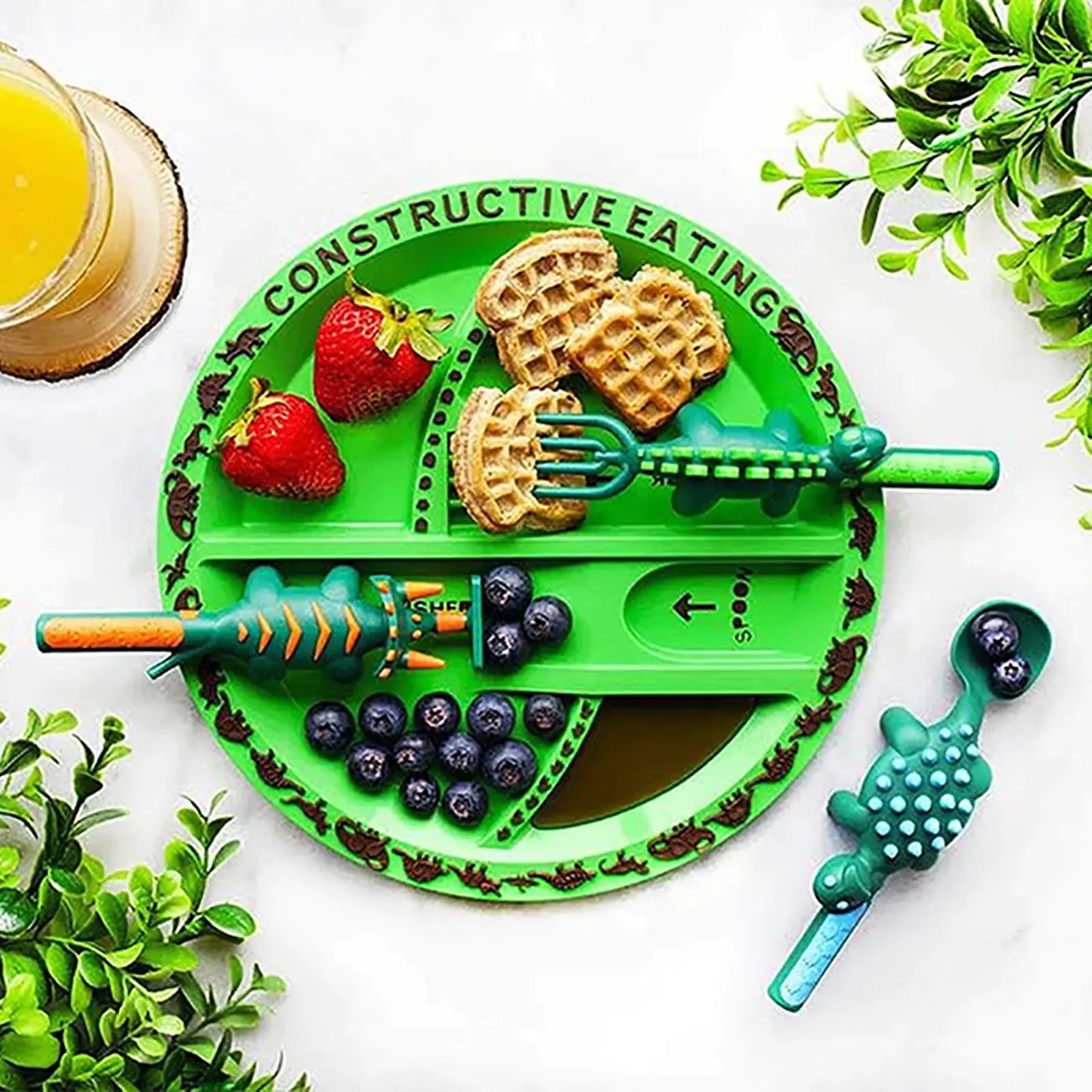 Dinosaur Combo Cutlery Set for Kids and Toddlers