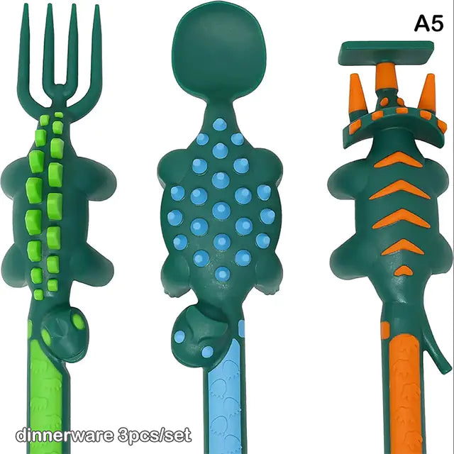 Dinosaur Combo Cutlery Set for Kids and Toddlers
